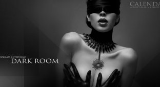 Эротический календарь Dark room (16 фото) (эротика)
