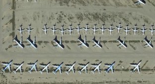 Последний Boeing 747 в США отправлен на кладбище самолетов (8 фото)