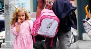 Be a millionaire star, but when you have to pick up a child from kindergarten, you become just a father (4 photos)
