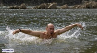 Путин в Республике Тыва (16 фото)