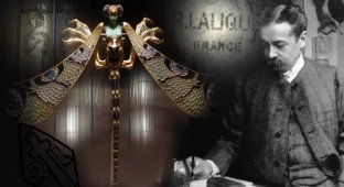 The jeweler who tamed glass: How René Lalique turned dragonflies and snakes into masterpieces and adorned... A crystal ocean liner (21 photos)