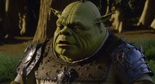 If Shrek Was a 1980s Horror Fantasy Movie (9 pics)