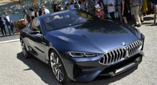 Концепт BMW 8 серии представлен на Вилле д’Эсте (26 фото + 3 видео)
