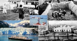 За 150 лет вокруг света: история морских круизов в уникальных фотографиях (18 фото)