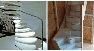 20 stairs for those who are not afraid to face danger (21 photos)