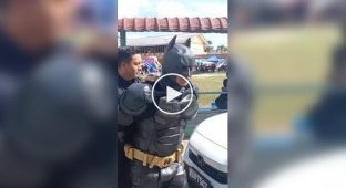 Police arrested Batman in Malaysia