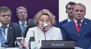 Председатель Совфеда Валька-стакан Матвиенко пригласила парламент Украины сесть за стол переговоров