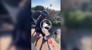 A dangerous skateboard trick requires a lot of mental preparation.