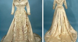 Wedding dresses of the 19th century (38 photos)
