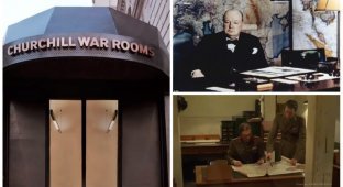 Небольшая экскурсия по музею "Военные комнаты Черчилля" (13 фото + 2 видео)