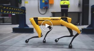 Робот от Boston Dynamics будет работать на нефтяной вышке