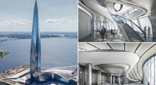 "Лахта-центр" стал лучшим небоскребом мира (11 фото + 1 видео)