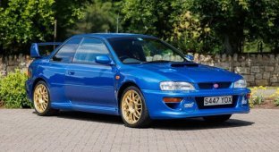 Impreza 22B 1998 want to sell for 635 thousand dollars (19 photos)