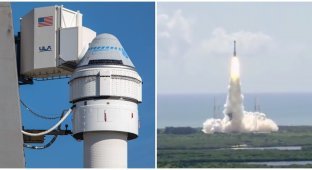 В США впервые  запустили к МКС корабль от компании "Боинг"  с астронавтами на борту (2 фото + 1 видео)