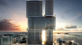 Mercedes-Benz Places will build a residential building in Miami (5 photos + video)