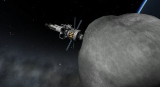Ученые хотят захватить астероид. "Мы сможем на нем летать, как на космическом корабле" (2 фото)