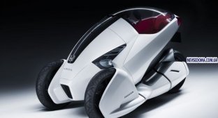 Honda представит в Женеве одноместный гибрид (4 фото)