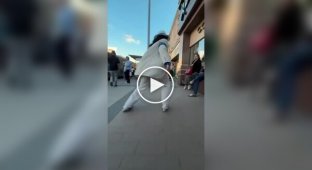 Катання роллера з ефектним фіналом