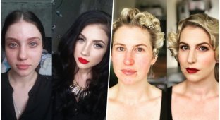 19 фотографий «до и после», которые доказывают, что женщинам вообще нельзя верить (19 фото)