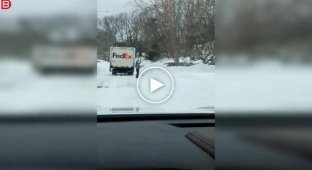 Когда доставка превращается в зимний квест