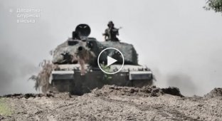 Поставленные Великобританией украинские танки Challenger 2 на вооружении ВДВ ВСУ