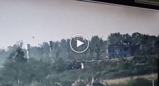 The footage shows how on August 17, a Russian Ka-52 helicopter was shot down near Robotino, Zaporozhye region.
