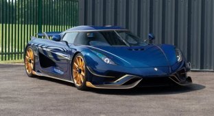 The right-hand drive hypercar Koenigsegg Regera was put up for sale for 4 million dollars (18 photos)