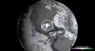 NASA представило впечатляющую карту морского дна