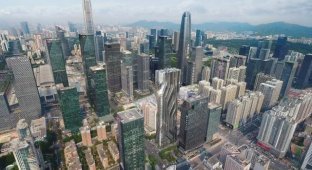 Строящееся здание Шэньчжэньского института финтехнологий (6 фото + видео)