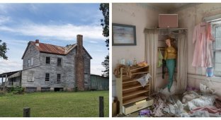 Заброшенный дом 1842 года с мрачной историей (13 фото)