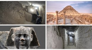 У піраміді фараона Сахура знайшли вісім потаємних кімнат (5 фото)