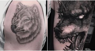 14 Ingenious Coverups for Bad Tattoos (15 Photos)