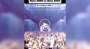 The Internet compared parties in Ibiza in the 2000s and 2024