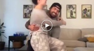 Dad can do anything: How to lift the whole family with one hand