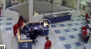 Assault on a police officer in prison