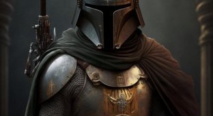 Heroes of "Star Wars" in the Middle Ages (14 photos)