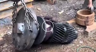 How is the shaft pressing done in India?