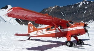 Аляска. Первый полет на легкомоторном самолёте к горе Мак-Кинли (Денали) (55 фото)