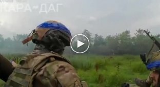 Fighting in Zaporozhye Ukrainian brigade
