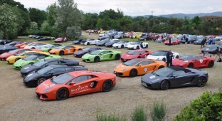 Юбилейное событие Lamborghini Grand Tour (48 фото + видео)