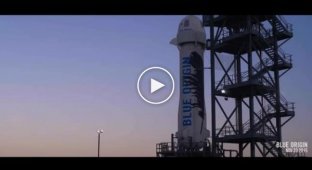Компании Blue Origin удалось посадить космическую ракету для повторного использования