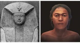Учёные показали, как выглядел фараон Секененра Храбрый (9 фото)