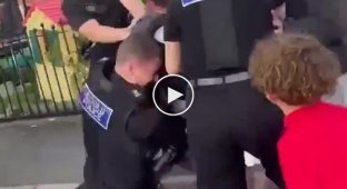 Fight with the police