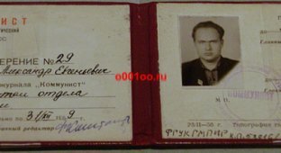 Archive of USSR IDs (40 photos)