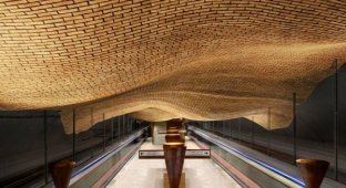 Невероятно красивые станции метро, которые можно считать достопримечательностью города (19 фото)