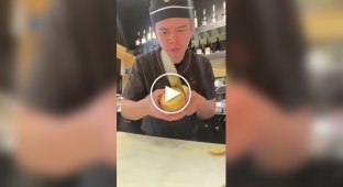 One of the most unusual ways to cut potatoes