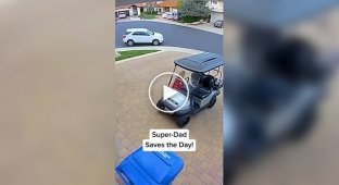 Super Dad to the rescue