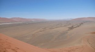 Самые высокие дюны и мертвая долина (9 фото + 1 видео)