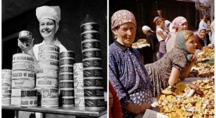 Markets of the Soviet Union: there was everything, and even more! (32 photos)