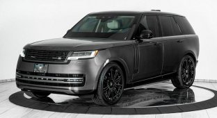 Range Rover turned into "armored car" (25 photos)